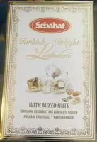 चीनी की मात्रा Turkish delight loukoum