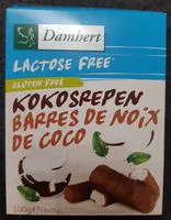 Количество сахара в Kokosrepen - Barres de noix de coco