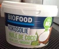 Suhkru kogus sees Huile de coco