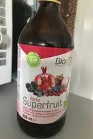 Jumlah gula yang masuk Cocktail Superfruits Bio