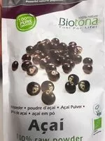 Jumlah gula yang masuk Acai En Poudre Bio - 200 G - Biotona