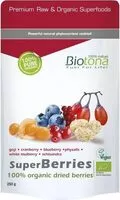 Jumlah gula yang masuk Super Berries
