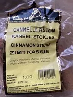 Quantité de sucre dans cannelle bâton