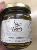 Cantidad de azúcar en Weyn’s kastanje
