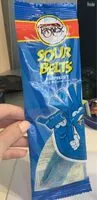 Количество сахара в Sour belts Raspberry