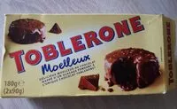 चीनी की मात्रा Moelleux Toblerone