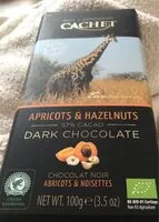 Quantité de sucre dans Chocolat abricots et noisette