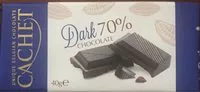 Quantité de sucre dans Dark 70% chocolate