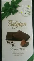 चीनी की मात्रा The Belgian Tablettes Noir Eclats De Cacao 25X100G
