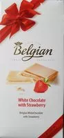 चीनी की मात्रा The Belgian Tabl. Blanc Eclats De Fraise 25X100G