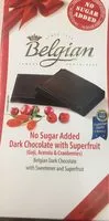 चीनी की मात्रा Dark chocolate with superfruit