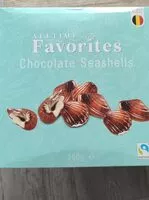 चीनी की मात्रा Chocolate sheashells