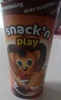 Suhkur ja toitained sees Snack s play