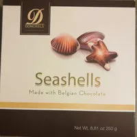 Sucre et nutriments contenus dans Seashells