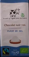 Sokerin määrä sisällä Chocolat noir 74% Fleur de sel