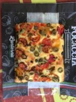 Suhkru kogus sees Focaccia méditerranéenne