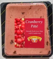 Sugar and nutrients in Pate grand mere