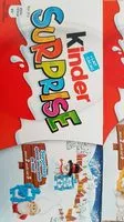 चीनी की मात्रा Kinder surprise