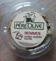 Quantité de sucre dans Hummus olives