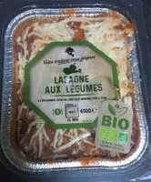 Sokerin määrä sisällä Lasagne aux légumes