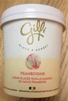İçindeki şeker miktarı Glace Framboisine