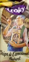 含糖量 CROKY Chips à l'ancienne Naturel 200 g