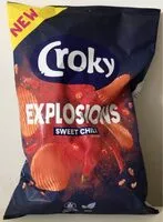 Amount of sugar in Croky EXPLOSIONS Sweet Chili