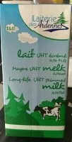 Количество сахара в Lait UHT écrémé