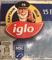 Sugar and nutrients in Capitain iglo