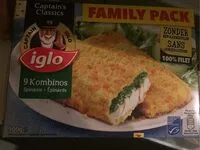 Quantité de sucre dans Croquettes de poisson aux epinards