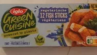 含糖量 Vegetarische Fish Sticks