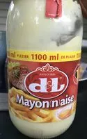 İçindeki şeker miktarı Mayonnaise aux œufs