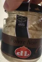 İçindeki şeker miktarı Sauce poivre noir