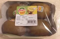 Amount of sugar in SunGold kiwifruit