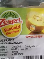 Amount of sugar in Kiwi sungold