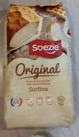 Suhkru kogus sees Farine de blé T55