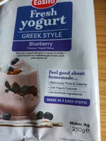 Suhkru kogus sees Freshyoghurt Greek Style Bluebeery