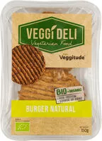 入っている砂糖の量 Burger Natural