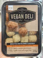 Sucre et nutriments contenus dans Vegan deli