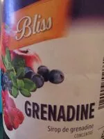 Suhkru kogus sees sirop de Grenadine
