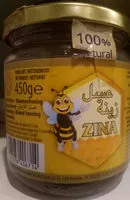 入っている砂糖の量 miel zina