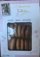 Количество сахара в Macarons De Pauline Vanille-moka-chocolat 12X72G