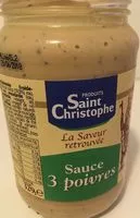 Sucre et nutriments contenus dans Produits saint christophe