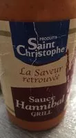 Sucre et nutriments contenus dans Produits saint christoph