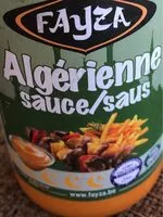 Количество сахара в Sauce algerienne