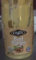Количество сахара в Beef burger sauce