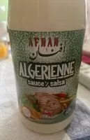 Cantidad de azúcar en Algerienne Sauce