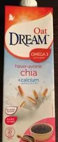 Sucre et nutriments contenus dans Oat dream