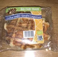 Zuckermenge drin Gaufre Liégeoise à l'Épeautre