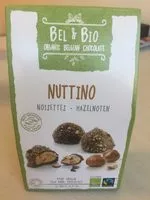 Sucre et nutriments contenus dans Bel bio organic belgian chocolate